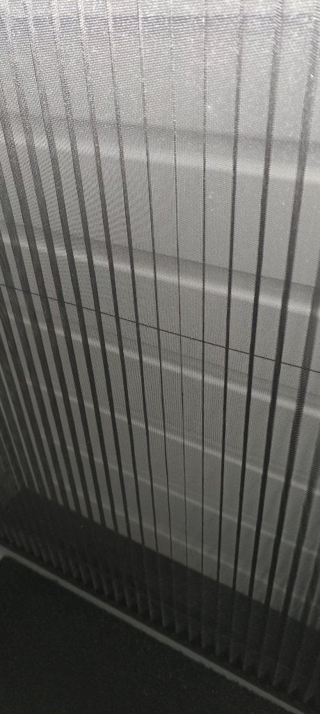 Aluminium plisse hordeur, Ophalen, Gebruikt, 80 tot 100 cm, Hordeur