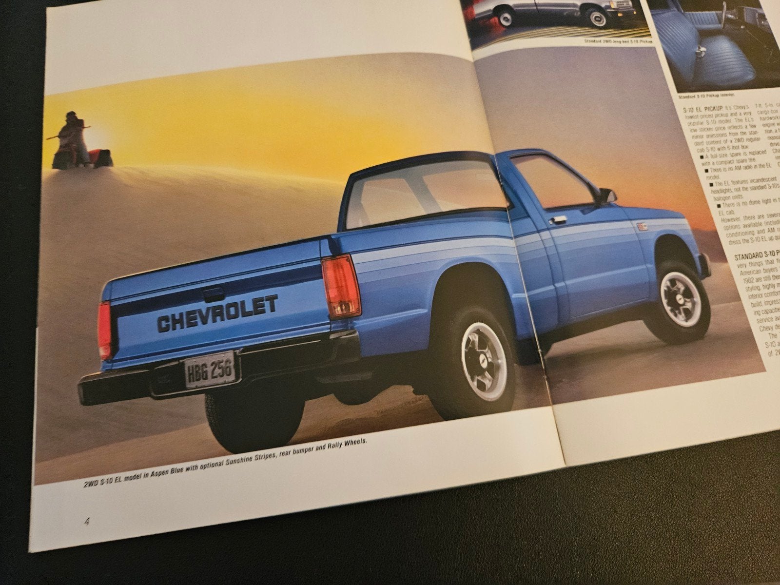 Brochure Chevrolet S-10 Pickup 1988 USA, Ophalen of Verzenden, Zo goed als nieuw, Chevrolet