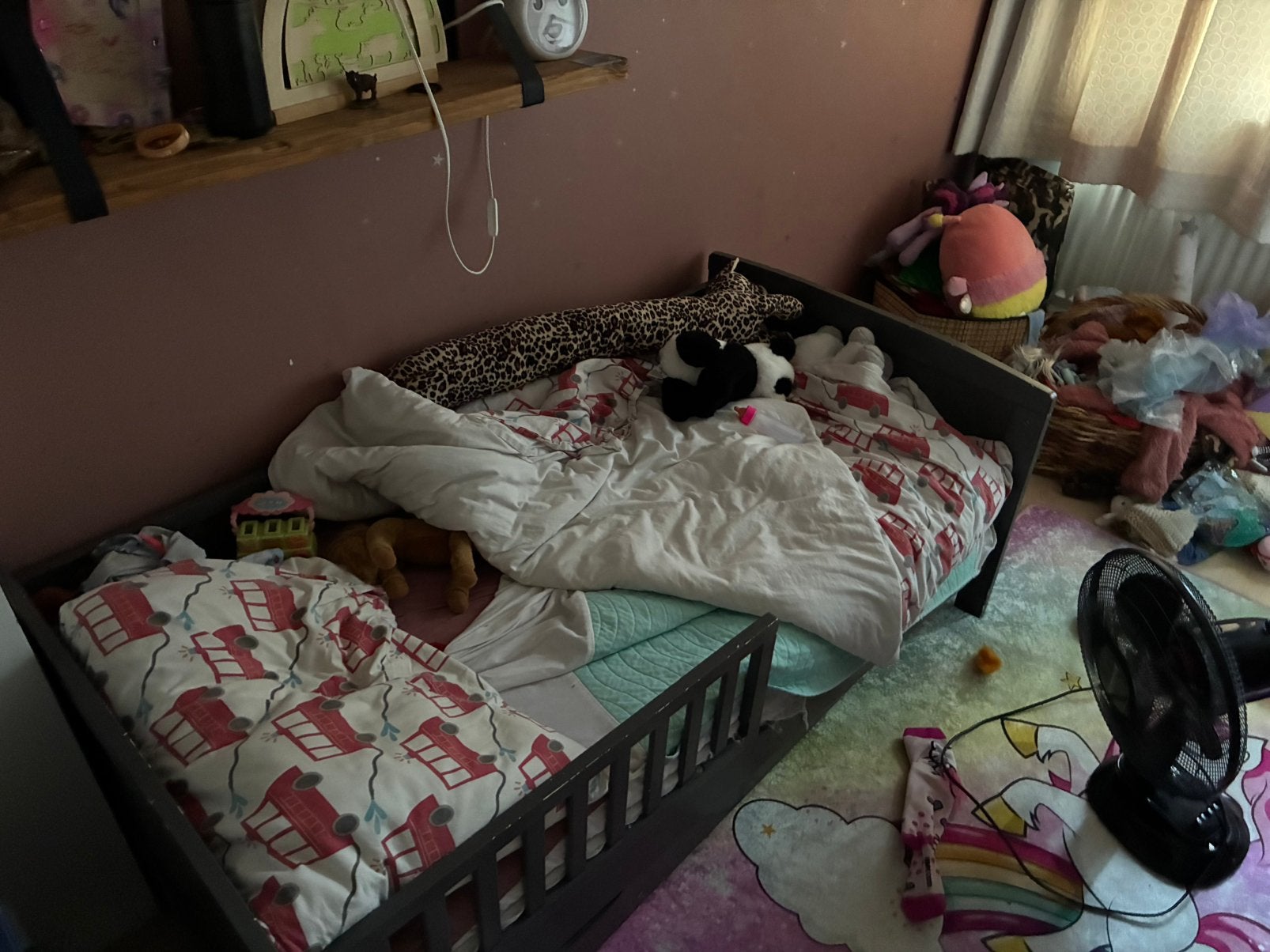 Kinderbed met matras, Ophalen, Gebruikt, 70 tot 85 cm, Minder dan 140 cm