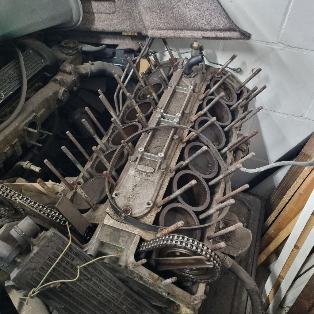 Jaguar motorblok V12 daimler 6.0 ltr, Auto-onderdelen, Motor en Toebehoren, Ophalen, Gebruikt, Jaguar