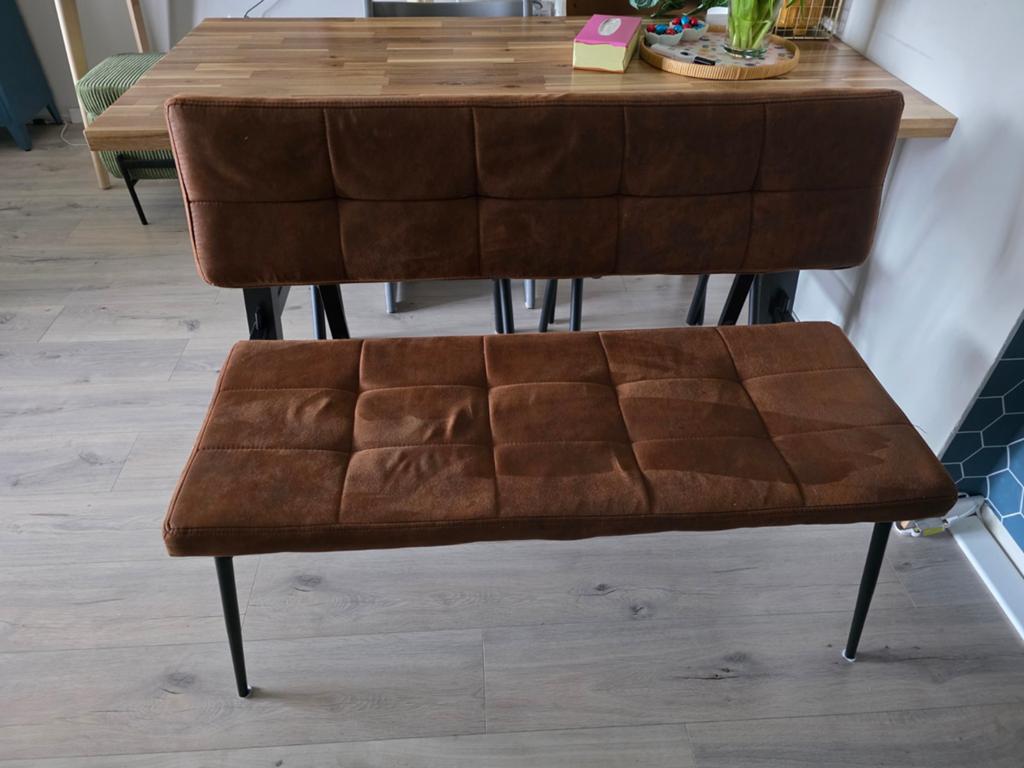Bankje, Ophalen of Verzenden, Bruin, Eén