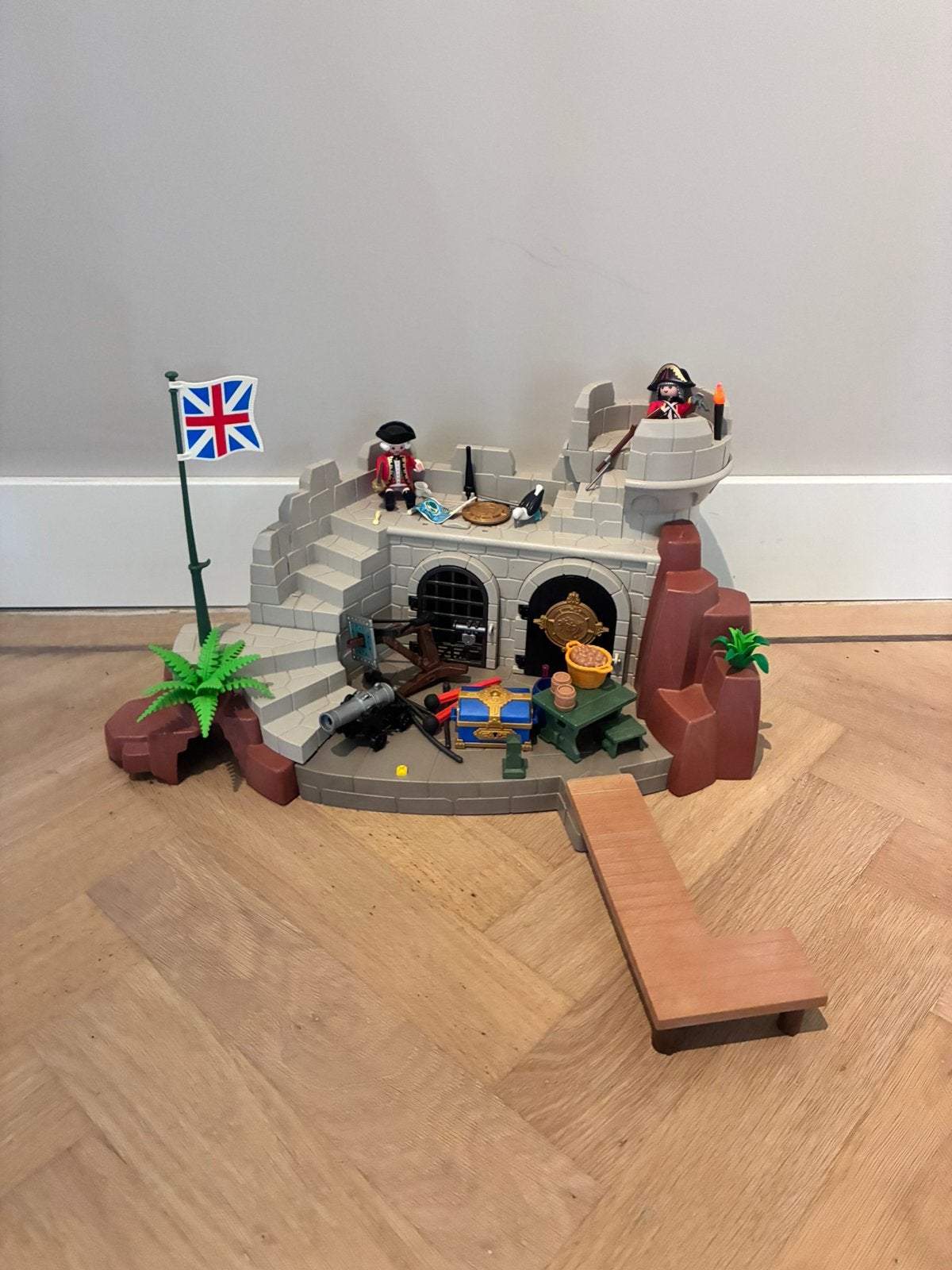 Playmobil Britse soldatenvesting - 5139, Ophalen of Verzenden, Zo goed als nieuw