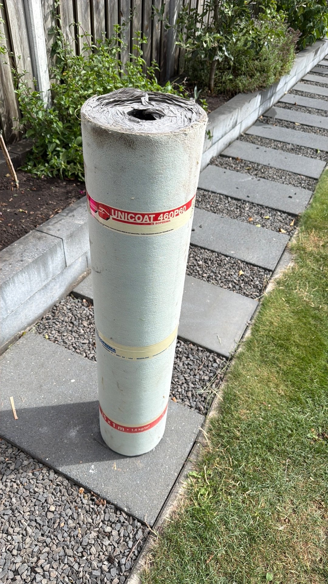 Onderlaag dakleer, Ophalen, Zo goed als nieuw, 15 m² of meer, Folie
