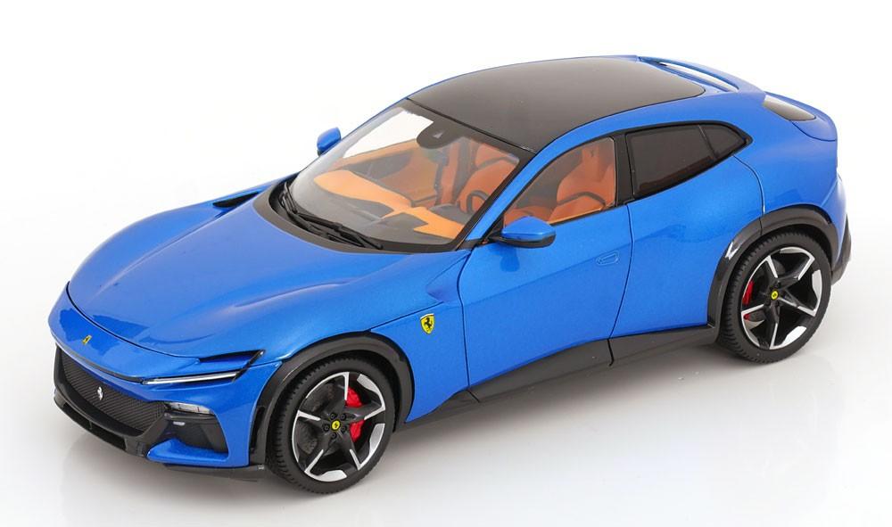 Ferrari Purosangue 2022 Blauw Metallic 1-18 Polistil (Metaal, Overige merken, Tschuiten@hotmail.com, Duitsland, Auto