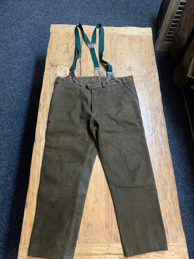 Heren originele trachten Lederhosen, Kleding | Heren, Bruin, Ophalen of Verzenden, Zo goed als nieuw, Mon Plaisir 19, Etten-Leur, Netherlands