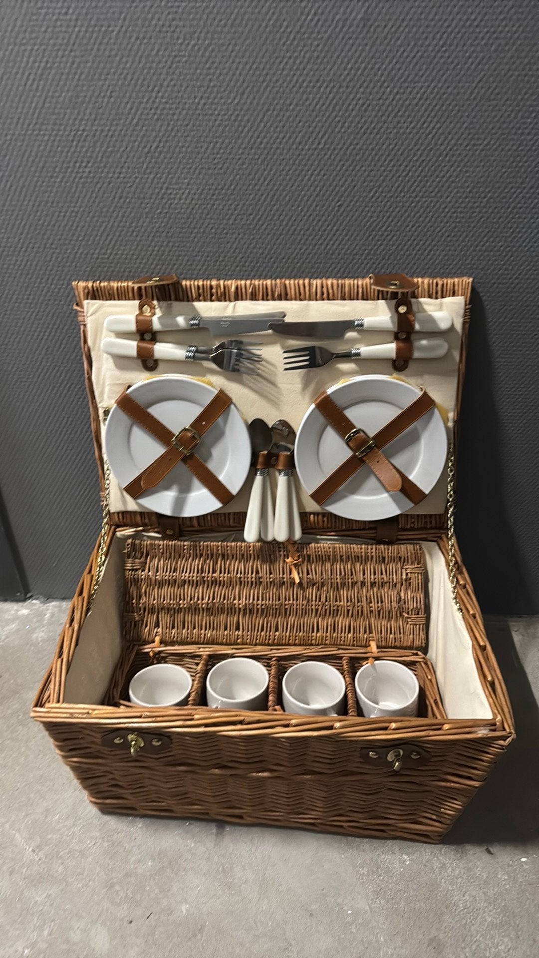 Vintage picknick set, Ophalen of Verzenden, Nieuw