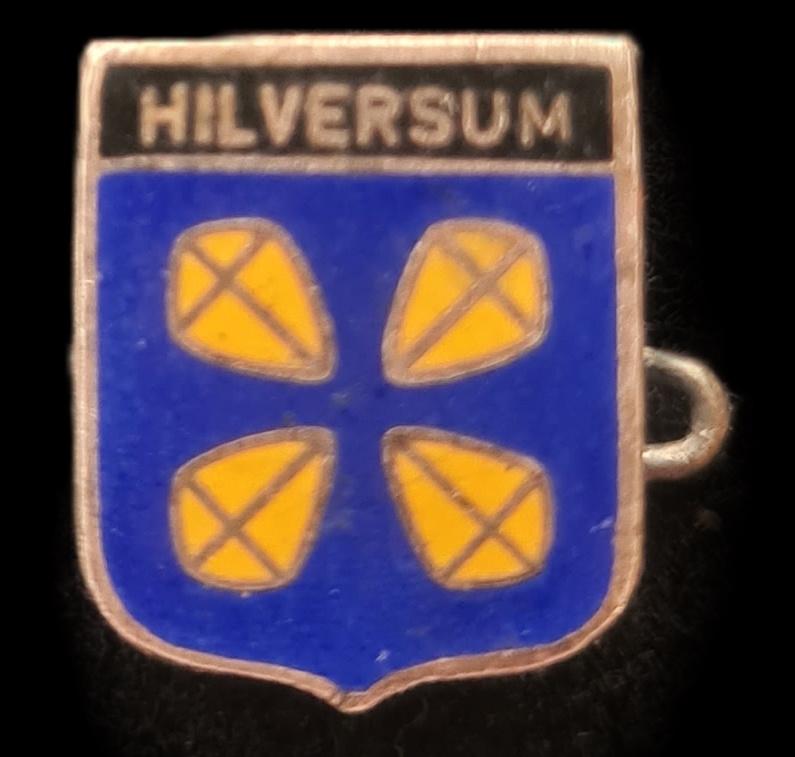 Hilversum gemeente broche, Verzamelen, Speldjes, Pins en Buttons, Ophalen of Verzenden, Nieuw, Stad of Land, Speldje of Pin