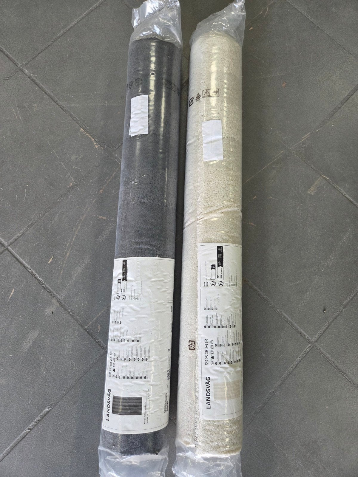 IKEA LANDSVÄG Vloerkleed - 80x150 cm - Nieuw, Contact.nl@ikea.com, 100 tot 150 cm, Modern, Scandinavisch, Grijs
