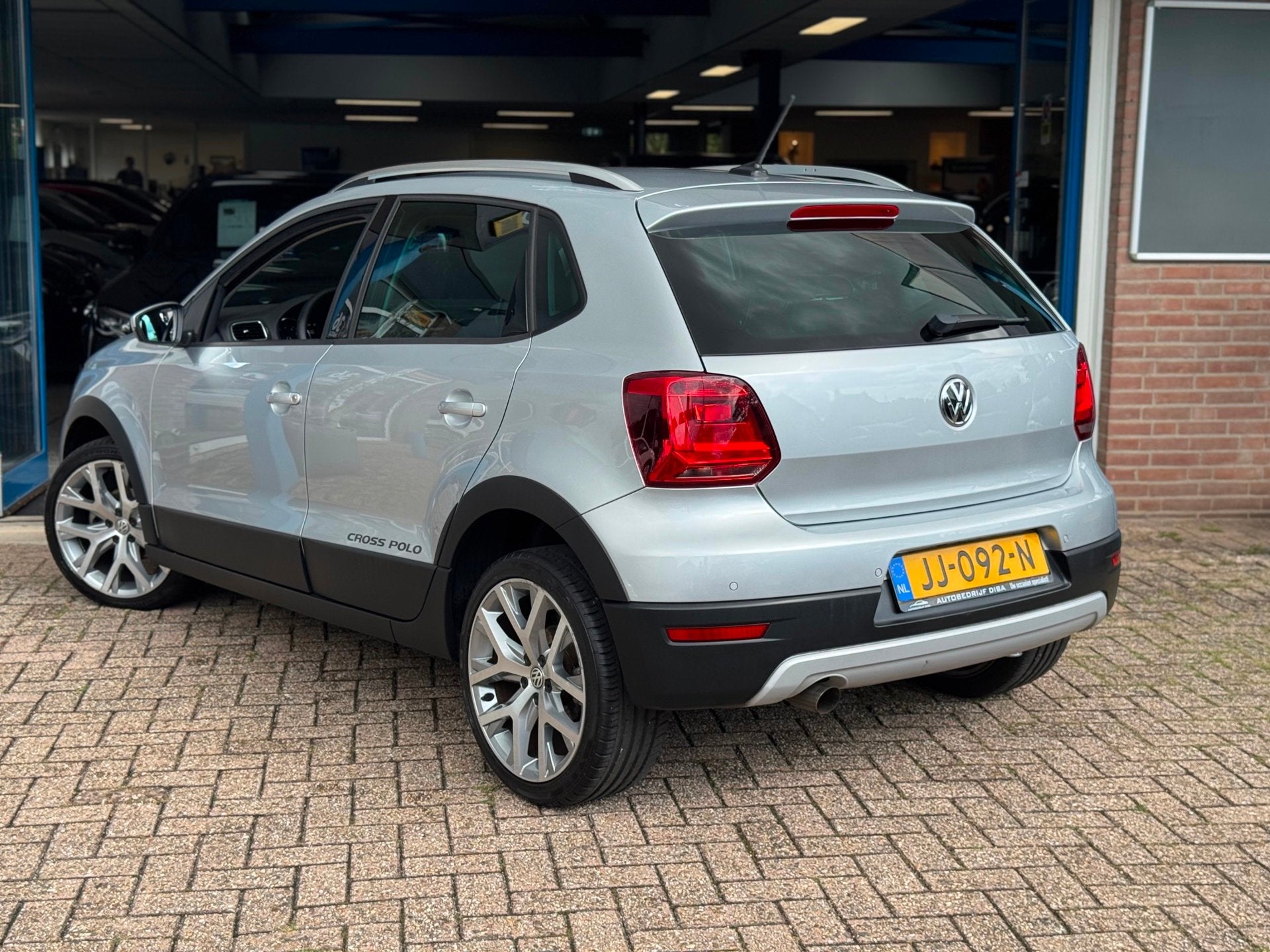 Volkswagen Polo 1.2 TSI Cross 5drs 2016 NAVI CLIMA NAP!, Stof, Gebruikt, Origineel Nederlands, Bedrijf