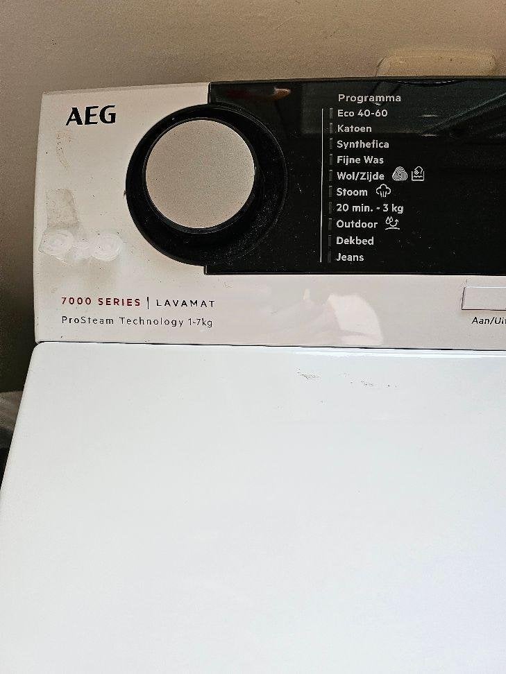 AEG Lavamat Bovenlader wasmachine 7000 series, Ophalen, Bovenlader, Zo goed als nieuw, 85 tot 90 cm