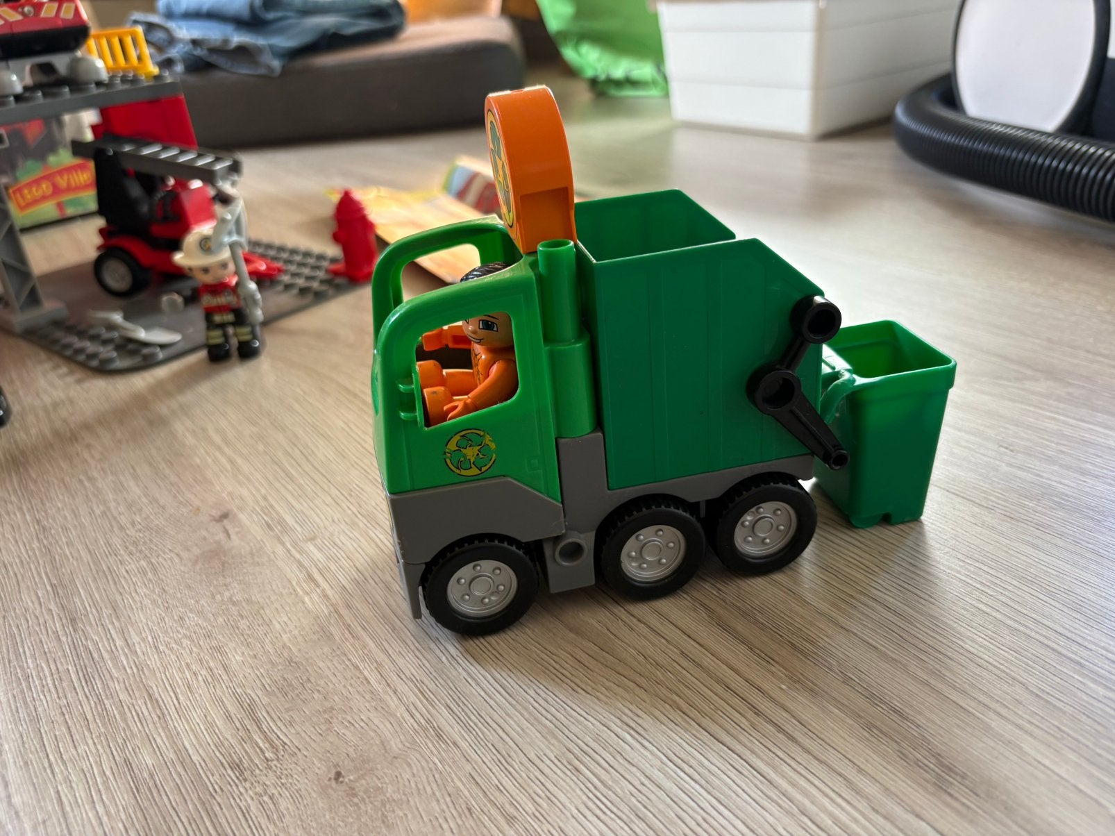 Duplo vuilnisauto, Ophalen, Zo goed als nieuw, Duplo