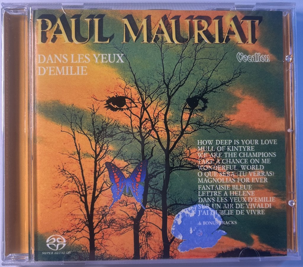 Paul Mauriat CD Dans Les Yeux D'Emilie + Bonus, Verzenden, Zo goed als nieuw