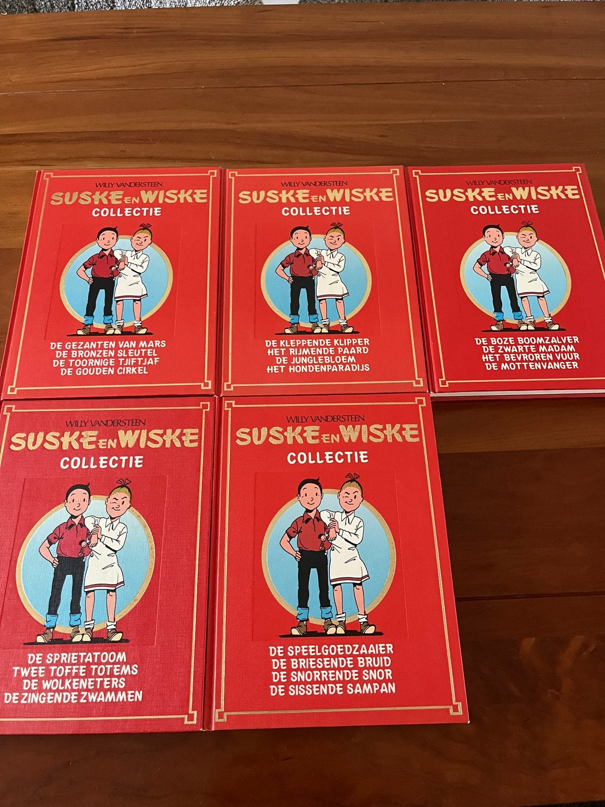 Suske en Wiske Collectie - 5 hardcover boeken, Meerdere stripboeken, Ophalen of Verzenden, Zo goed als nieuw