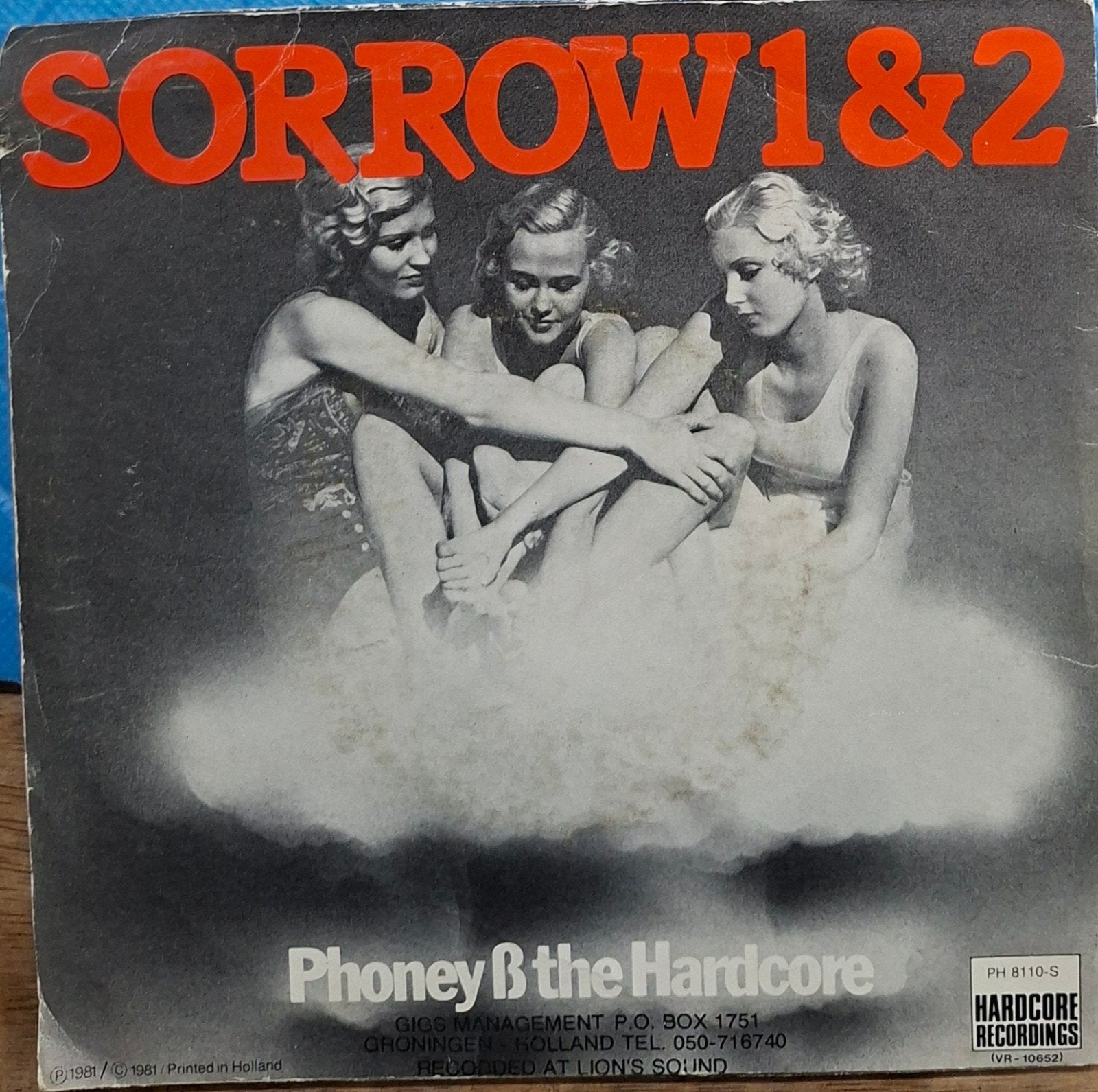Phoney B the Hardcore - Sorrow 1 & 2 (Single), Cd's en Dvd's, Ophalen of Verzenden, Gebruikt, Rock en Metal