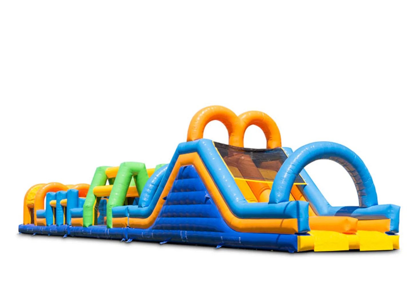 Stormbaan 27 meter met certificaat en blowers, Ophalen, Gebruikt