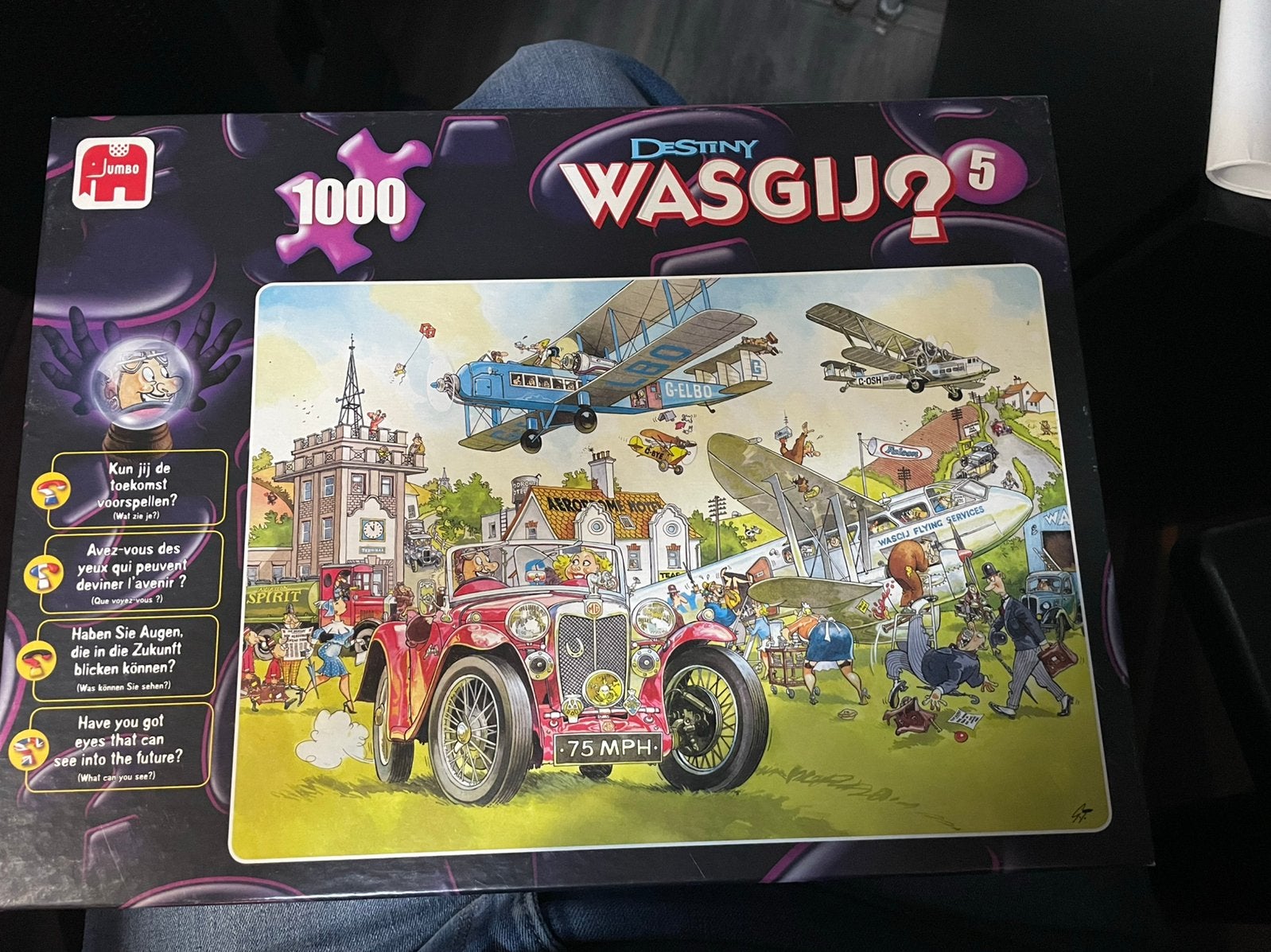 Wasgij Destiny nr. 5, Ophalen, 500 t/m 1500 stukjes, Zo goed als nieuw, Legpuzzel