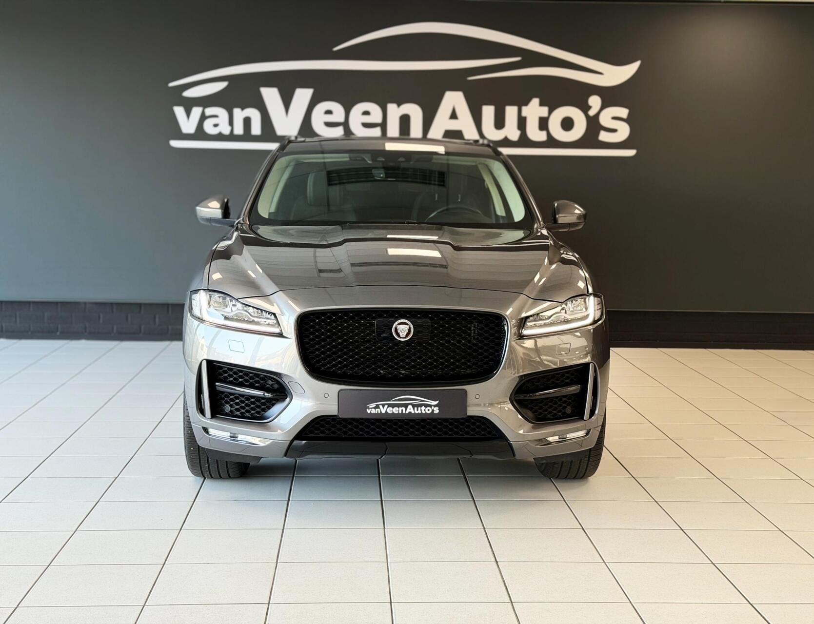 Jaguar F-Pace 2.0 R-Sport AWD 25t 2 jaar garantie, Auto's, Jaguar, Automaat, Dealer onderhouden, Gebruikt, 4 cilinders