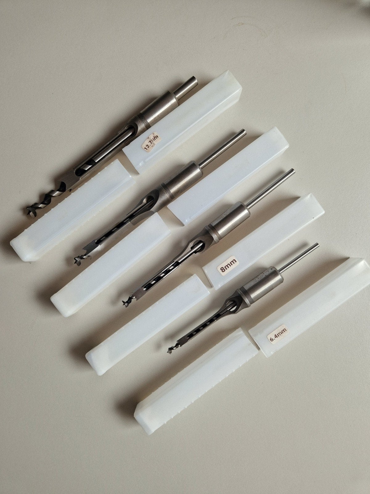 vierkante gatenboren 6.4mm, 8mm, 9.5mm en 12.7mm, Doe-het-zelf en Verbouw, Ophalen of Verzenden, Zo goed als nieuw, Overige typen