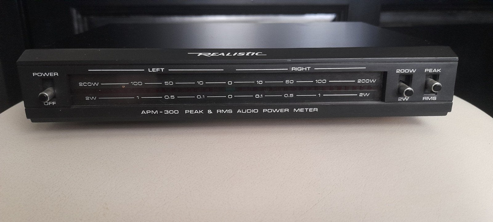 Realistic apm-300, Ophalen, Audio