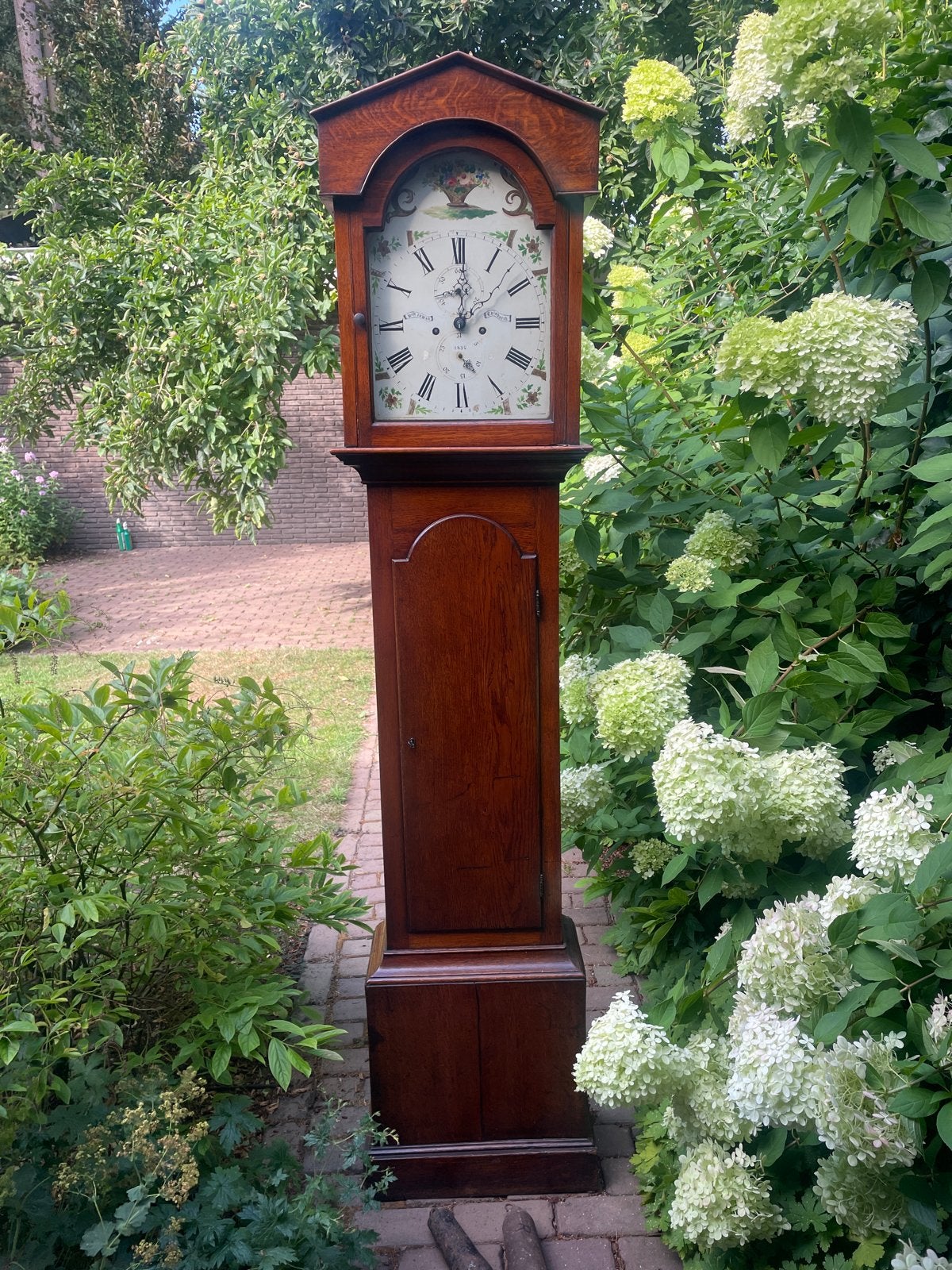 Antieke staande klok, Wm. Cowan Edinburgh, 1830, Ophalen