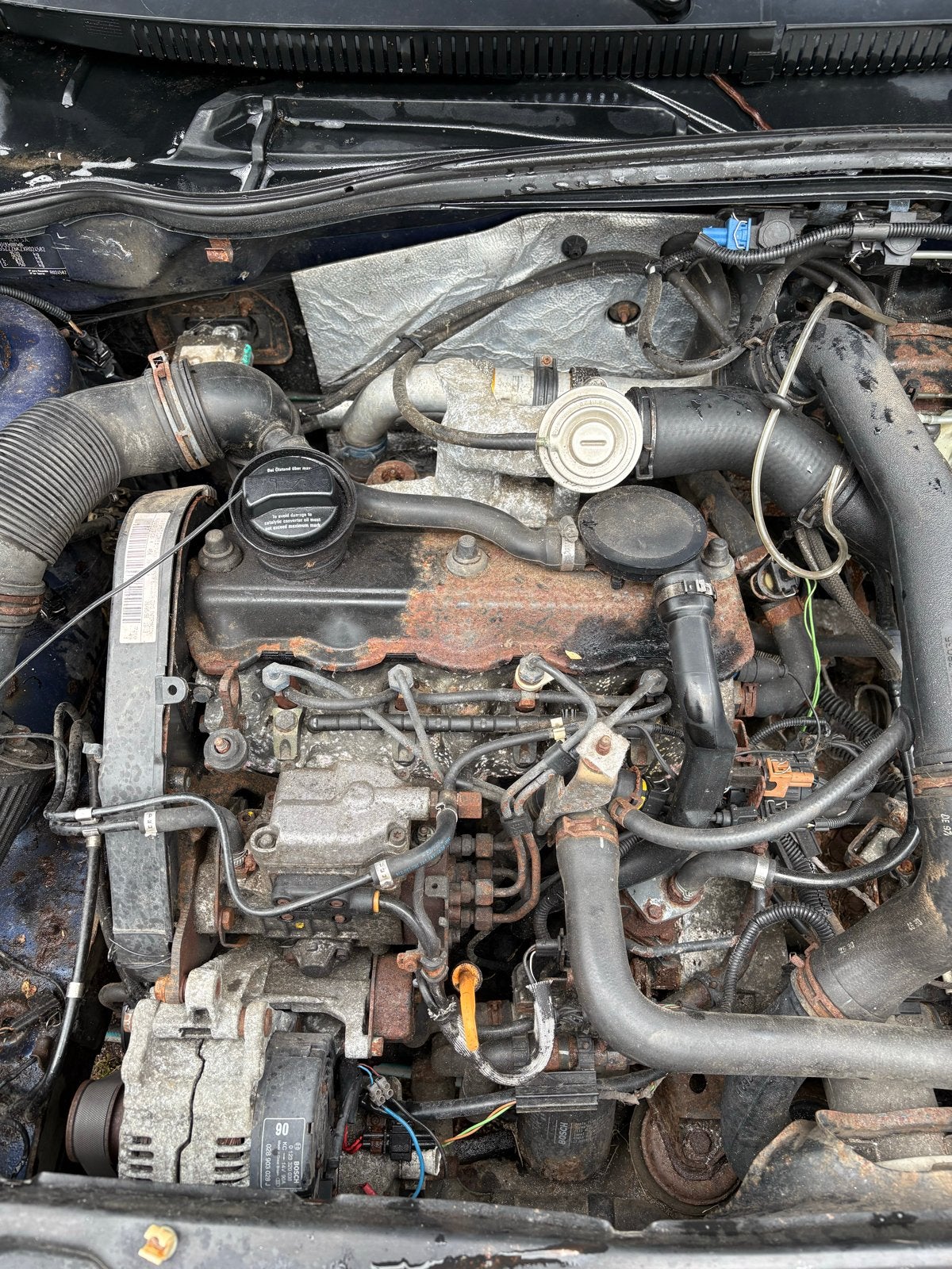 Complete Motor swap 1.9tdi vandaag 600,-, Ophalen, Gebruikt, Seat