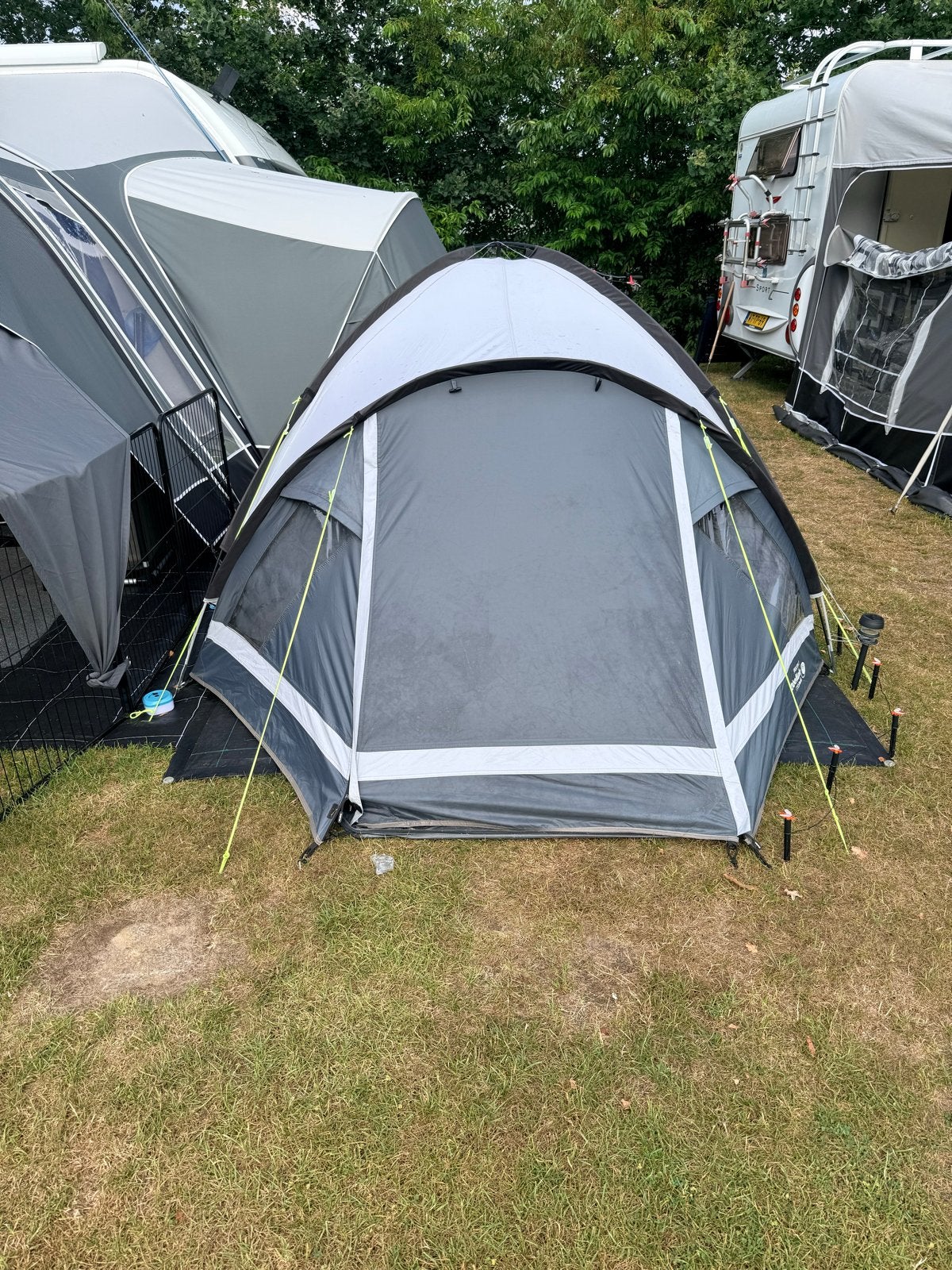 zelt mit dach Generisch Teepee Grün und Weiß 490 x 410 x 210 cm,Sportartikel,Outdoor-Aktivitäten,Camping & Wandern,Zelte-42004068 Sport & Size:Asher-6M (20ft) recommended-bunk-house-four Thule Residence G3 für