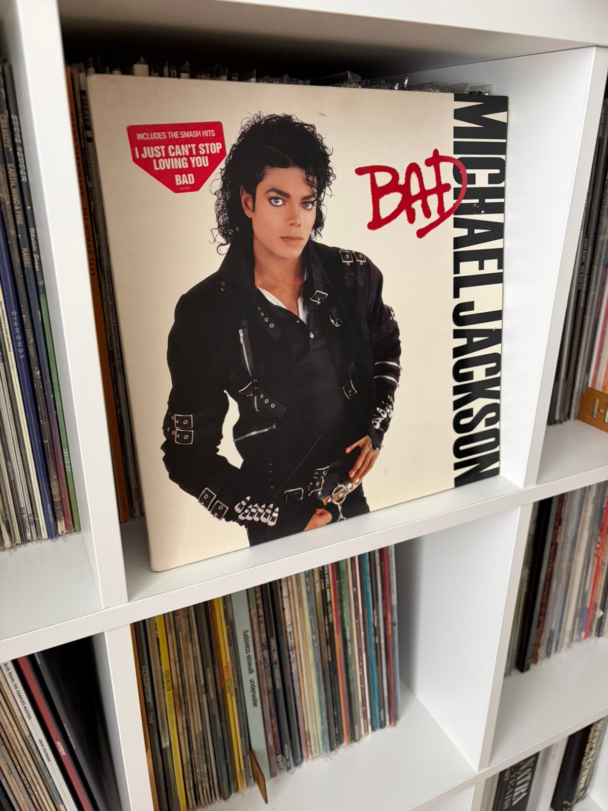Michael Jackson - Bad 1987 vinyl, Cd's en Dvd's, Vinyl | Pop, Zo goed als nieuw, Ophalen of Verzenden
