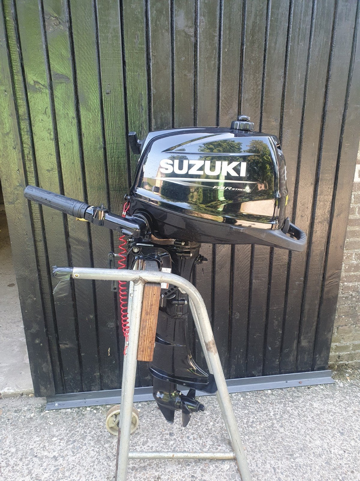 Suzuki 6 pk 4 takt, Ophalen, 5 tot 10 pk, Viertaktmotor, Zo goed als nieuw