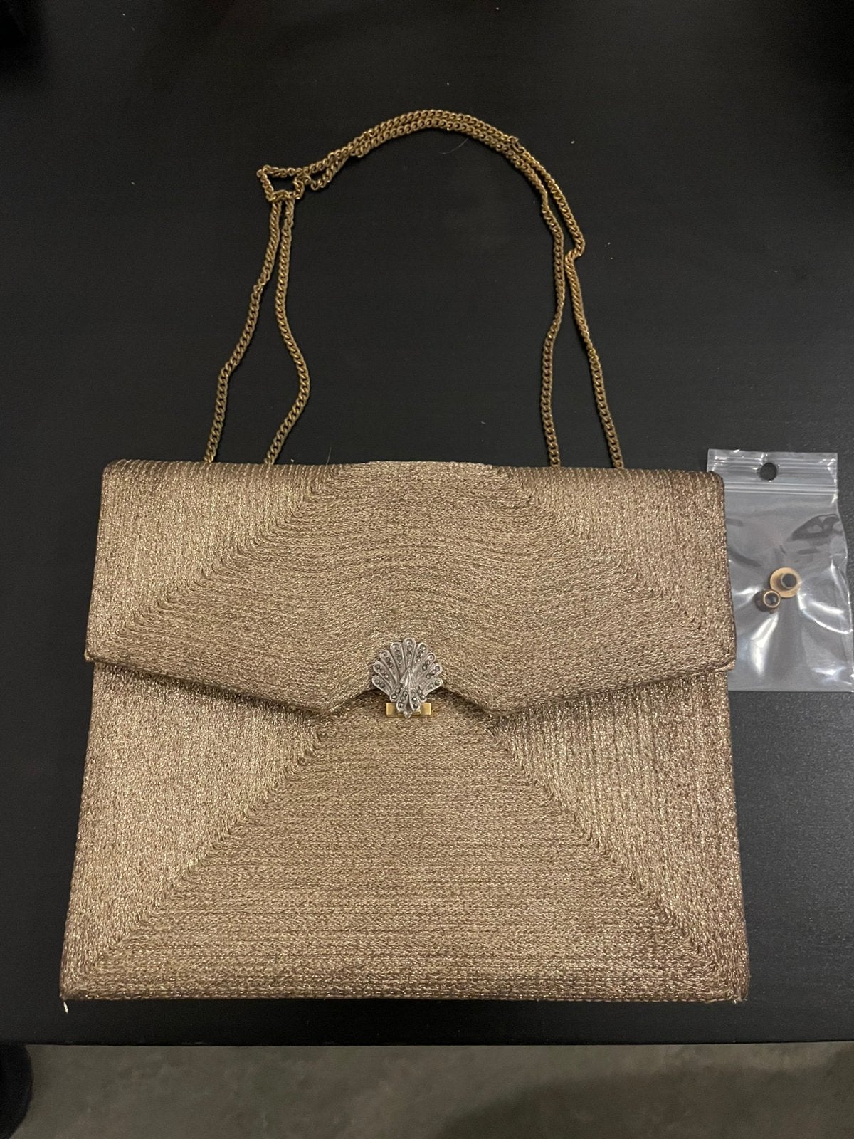 Vintage Delvaux avondtasje ( 17 x 14 cm ), Ophalen of Verzenden, Zo goed als nieuw, Avondtasje