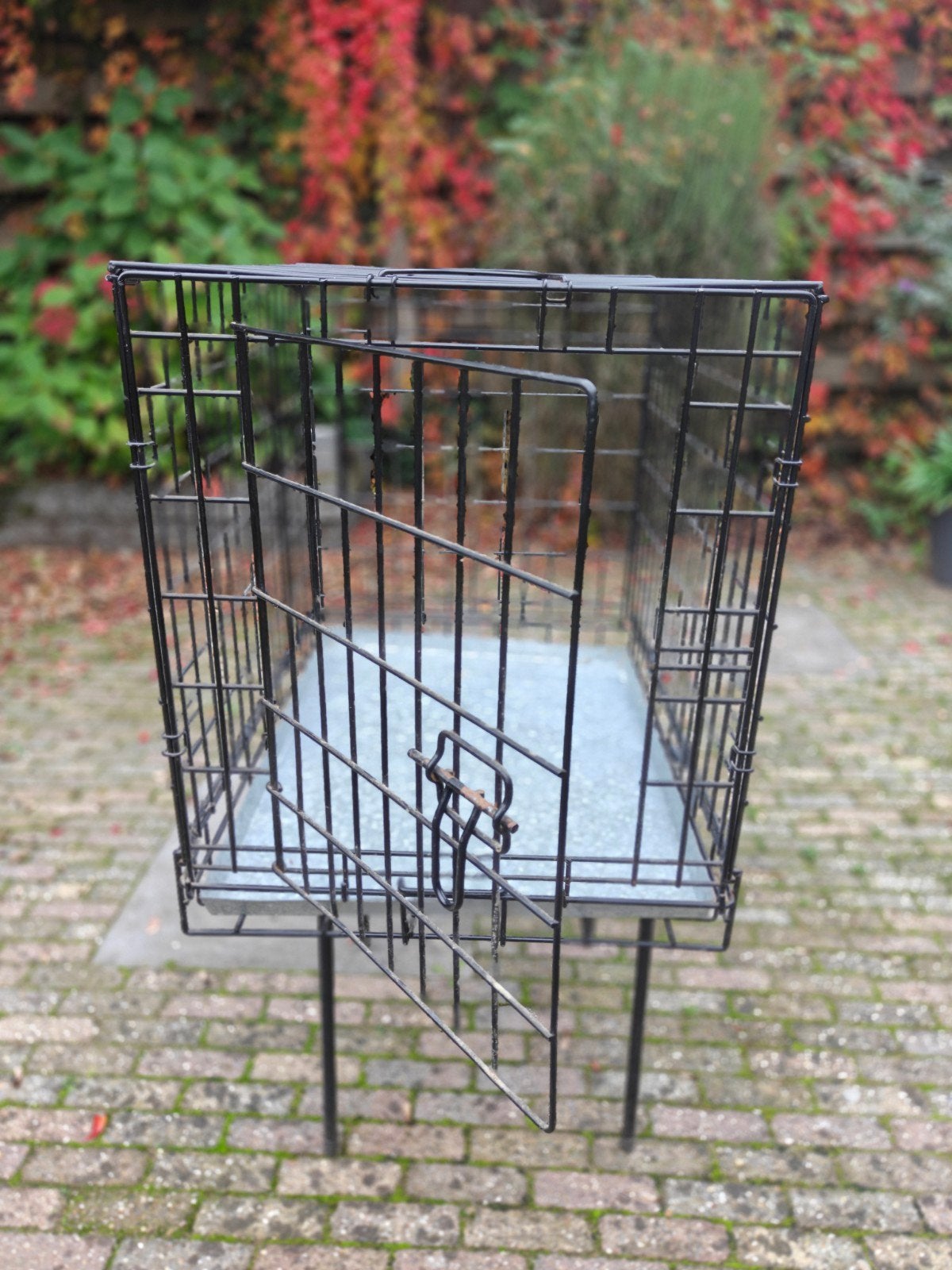 Hondenbench 61(L) 46(B) 55(H), Dieren en Toebehoren, Ophalen, Zo goed als nieuw