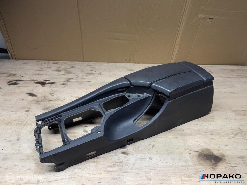 Armsteun zwart leder BMW 5 serie E60 E61 | 51167034086, Gebruikt, Einsteinlaan 5 rijswijk, Bmw, Ophalen of Verzenden