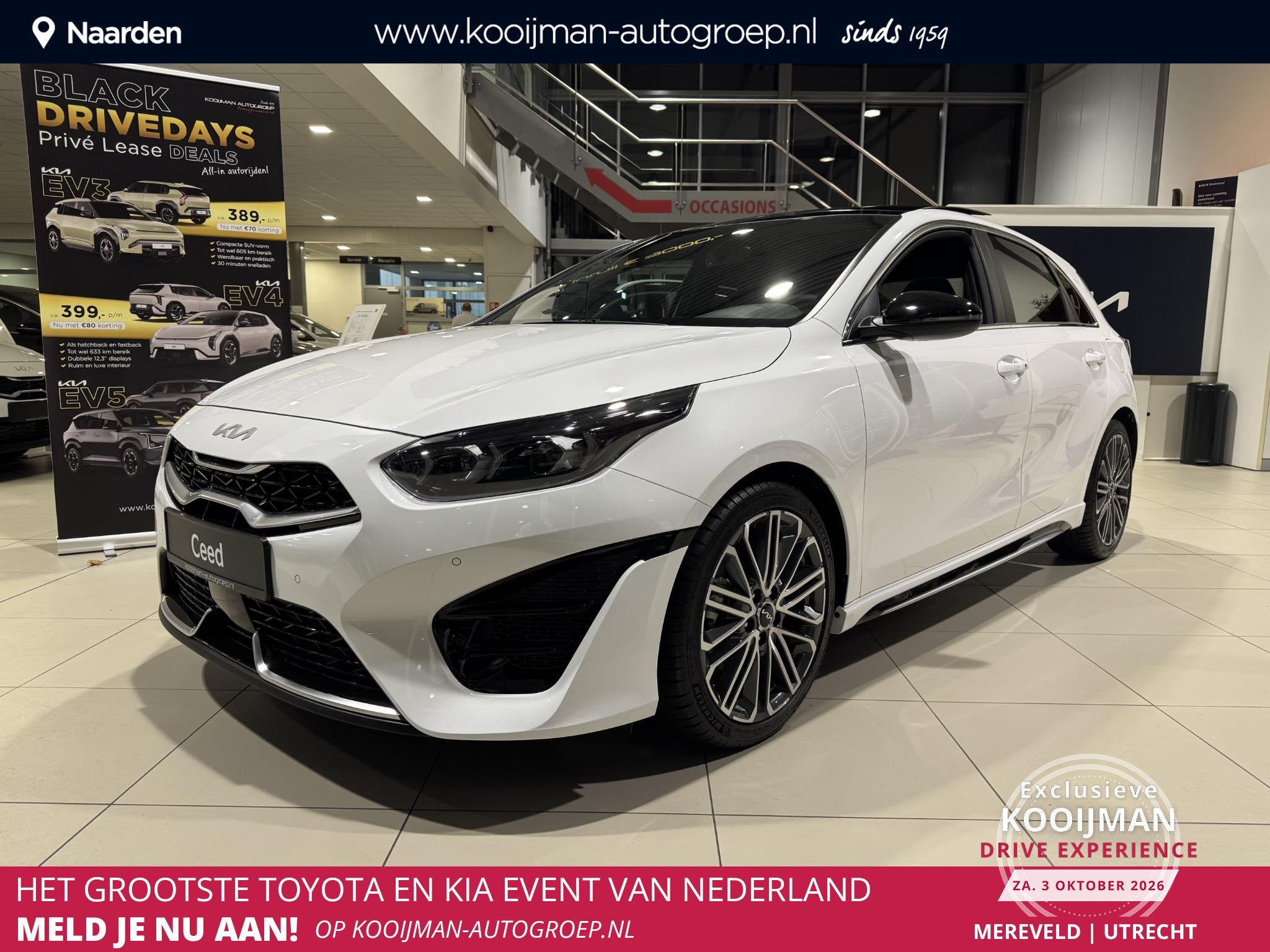 Kia Ceed 1.5 T-GDi GT-PlusLine GT-PLUSLINE nu op voorraad ko, Auto's, Euro 6, 4 cilinders, 160 pk, Alcantara
