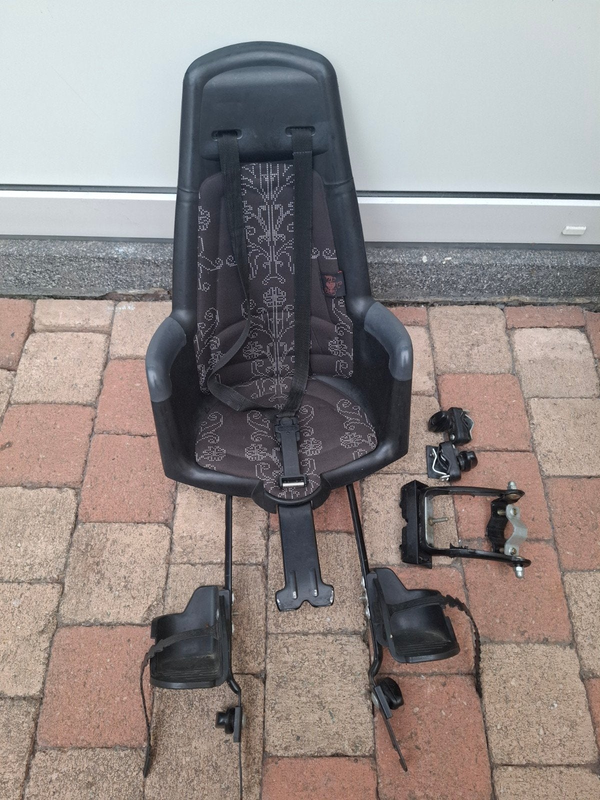 Bobike Maxi+ fietszitje achter - Zwart, Fietsen en Brommers, Fietsaccessoires | Fietsstoeltjes, Achterzitje, Bobike, Ophalen, 15 t/m 25 kg