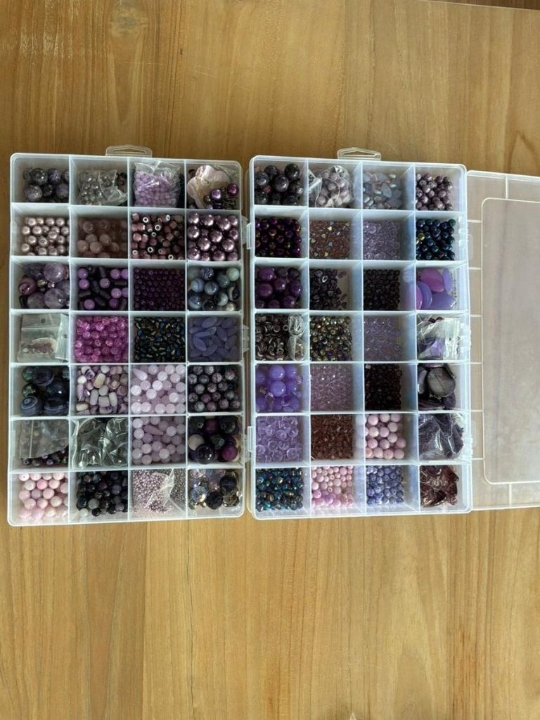 Grote partij glas en natuursteen kralen 527828, TechSupply EU 63734, Nieuw, Bedel, Ophalen of Verzenden