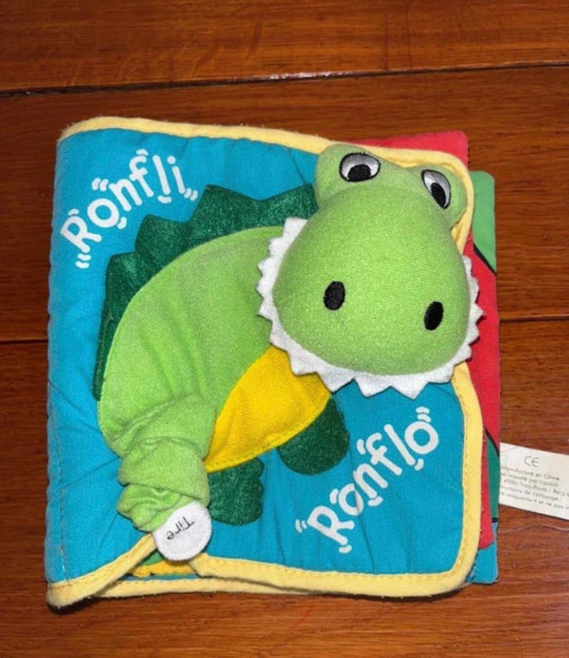 Boekje babyboekje stof frans talig, Ophalen of Verzenden, Zo goed als nieuw, Uitklap-, Voel- of Ontdekboek, 6 tot 12 maanden