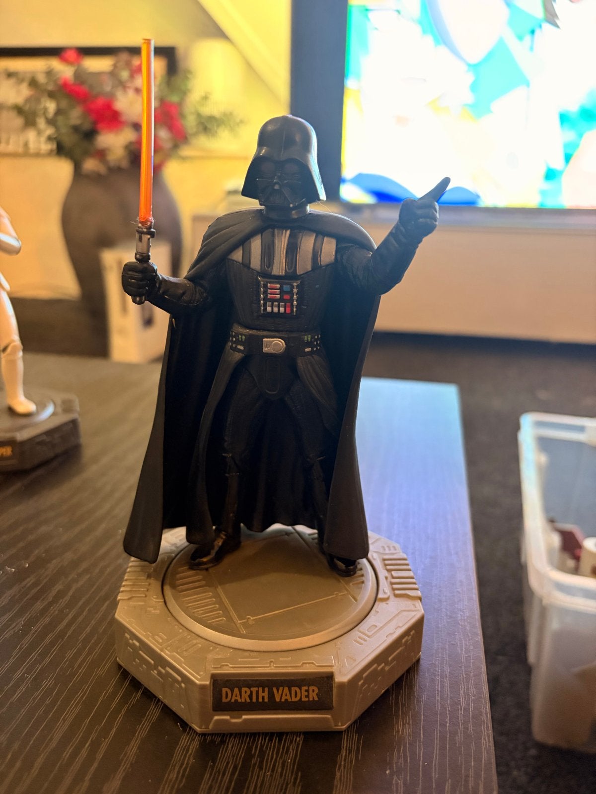 Star Wars Darth Vader beeldje 1998 Lucasfilm Hasbro, Ophalen, Gebruikt