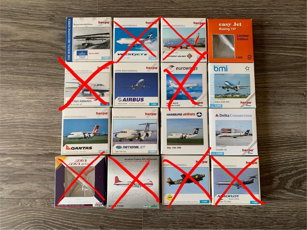 Schaal 1:500 collectie, Ophalen of Verzenden, Zo goed als nieuw, Schaalmodel
