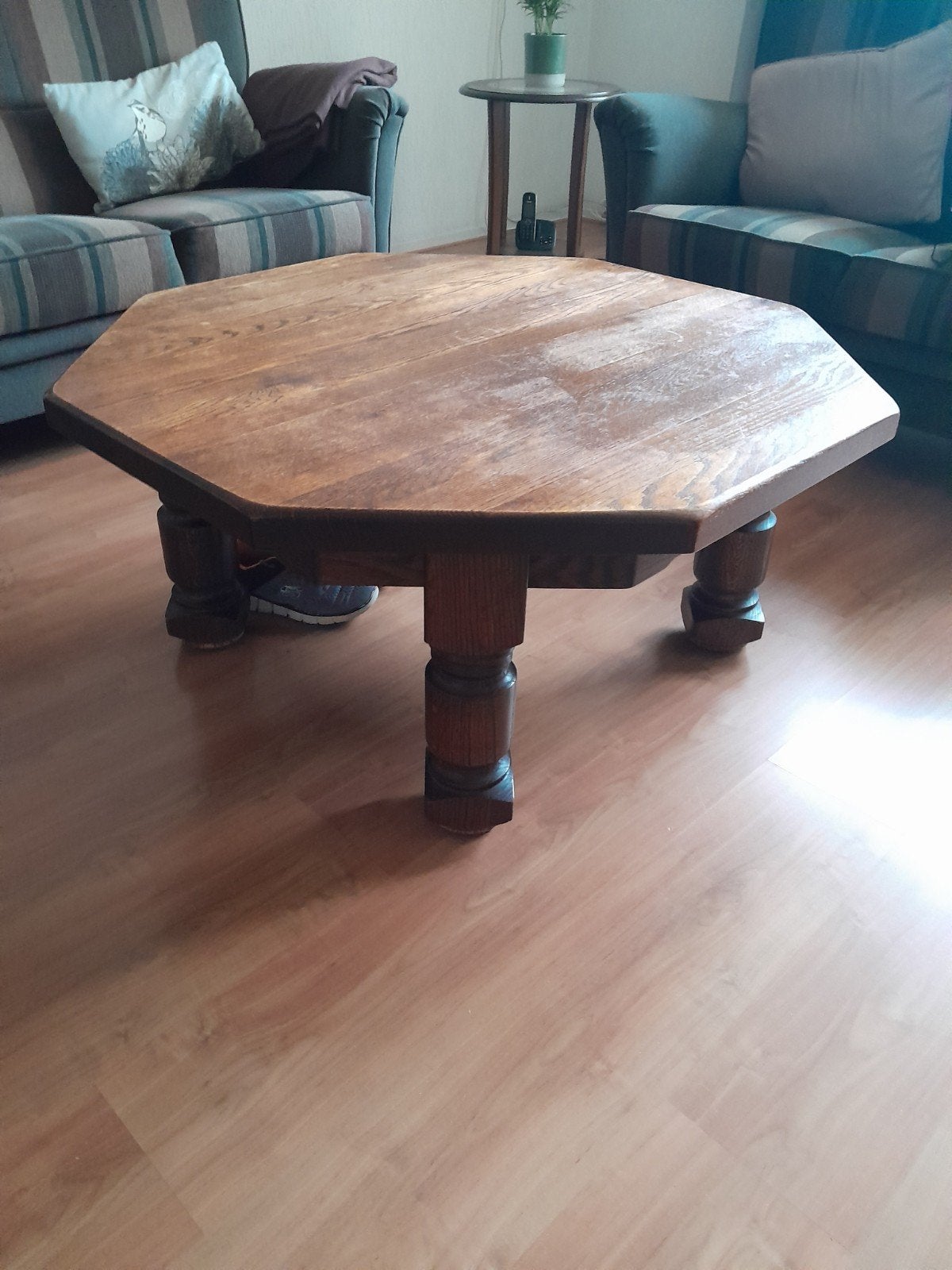 Gratis salontafel, Ophalen, Gebruikt, 100 tot 150 cm, Eikenhout