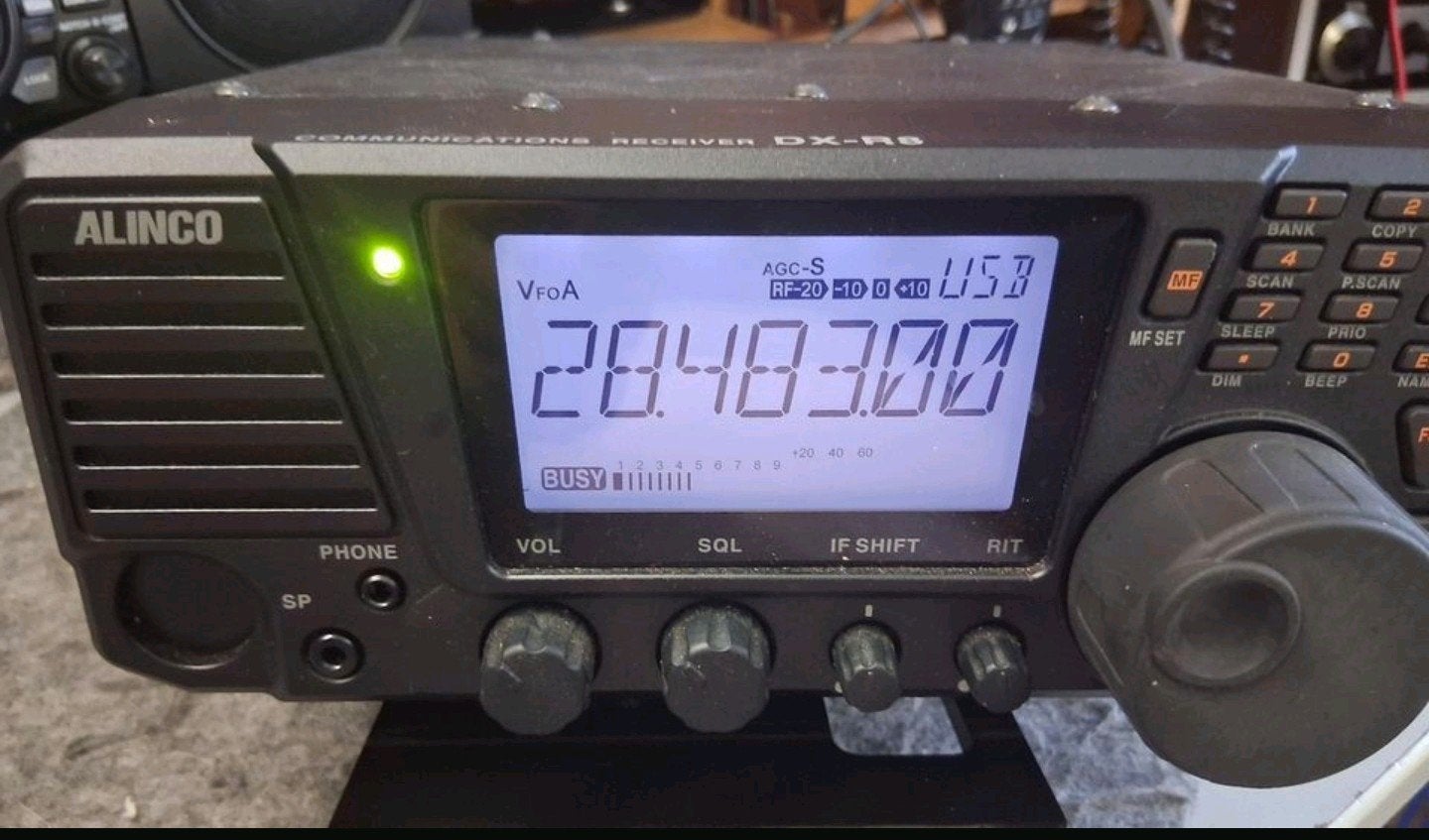 alinco DX-R8E kortegolf ontvanger, Ophalen of Verzenden, Gebruikt, Ontvanger