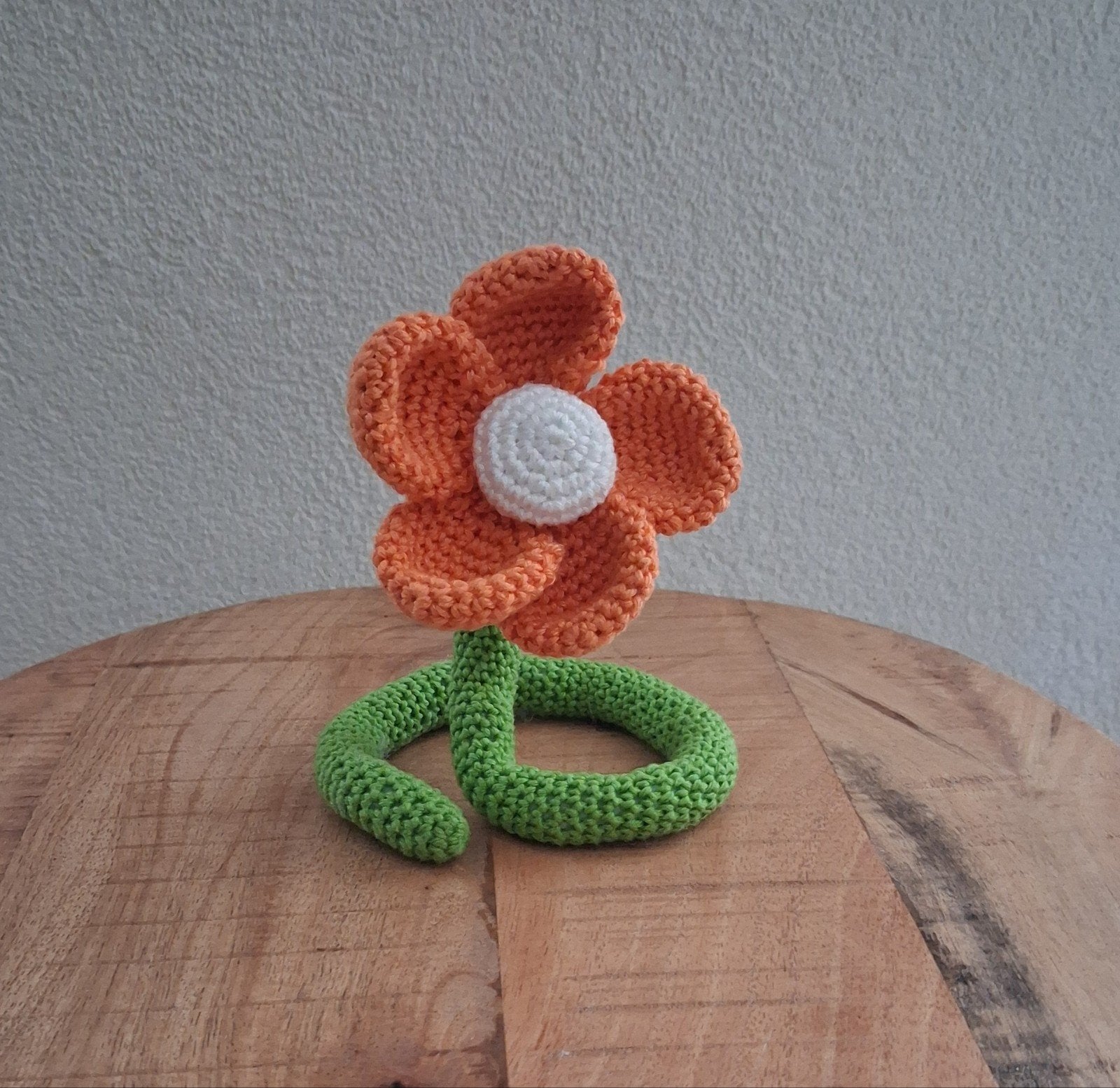 Gehaakte bloem decoratie, Ophalen of Verzenden, Nieuw, Haken, Overige typen
