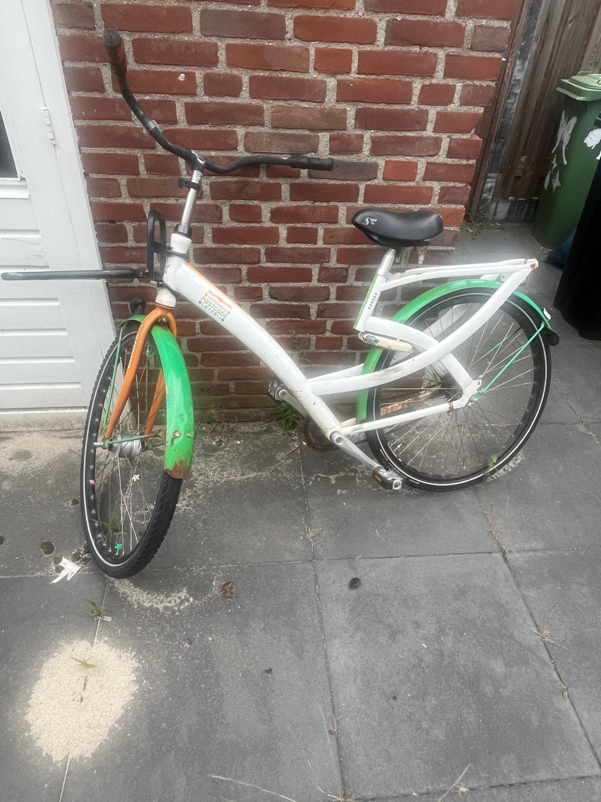 Kapotte fiets voor oud ijzer, Ophalen, Gebruikt, Overige merken