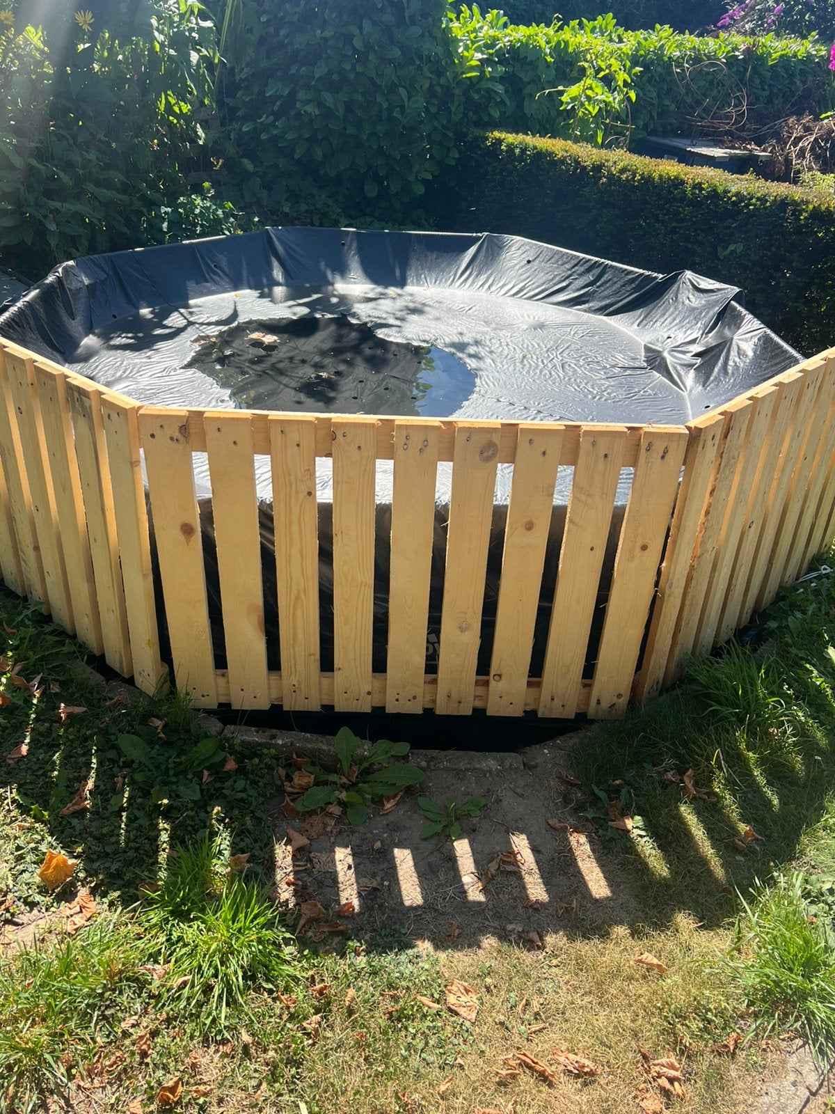 Houten (tuin) hekjes 92x64cm, Ophalen, 6 meter of meer, Zo goed als nieuw, Minder dan 1 meter