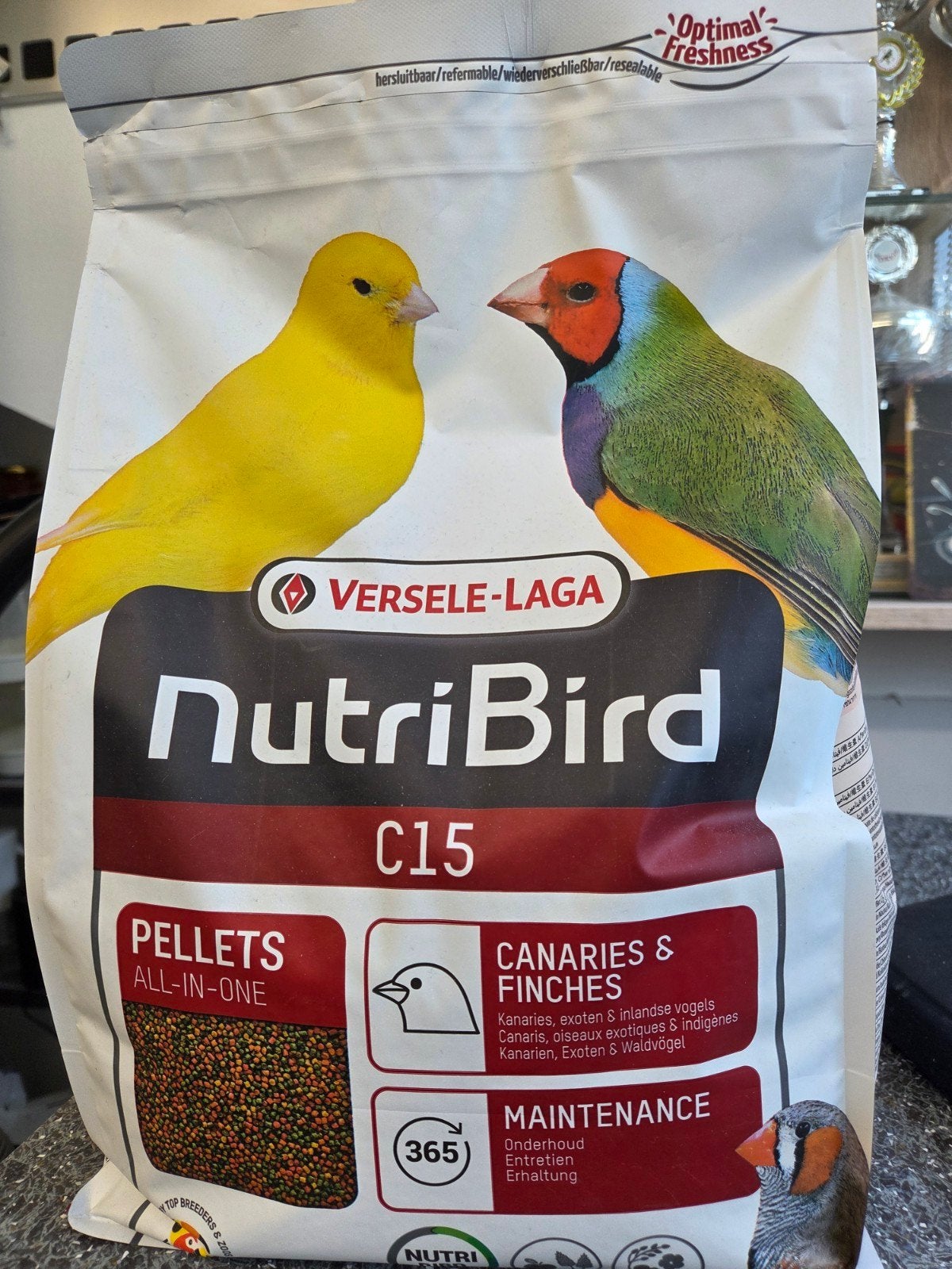 Nutribird C15 kanaries en vinken, Ophalen, Nieuw, Eten en Drinken