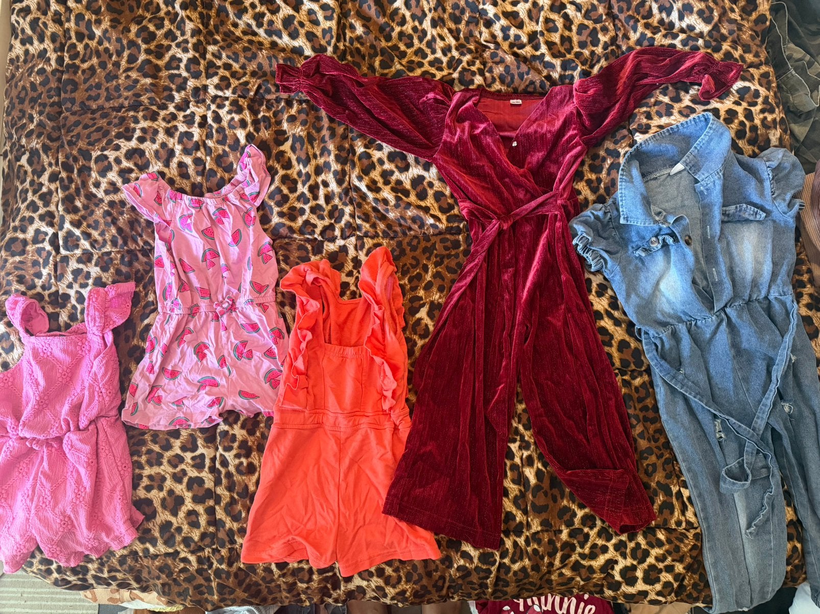 Partij meisjes kleding, Ophalen, Zo goed als nieuw