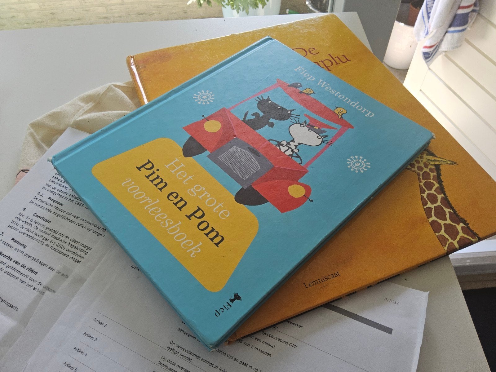 Mies Bouhuys - Pim en Pom Het grote voorleesboek, Boeken, Fictie algemeen, Mies Bouhuys, Ophalen of Verzenden, Zo goed als nieuw