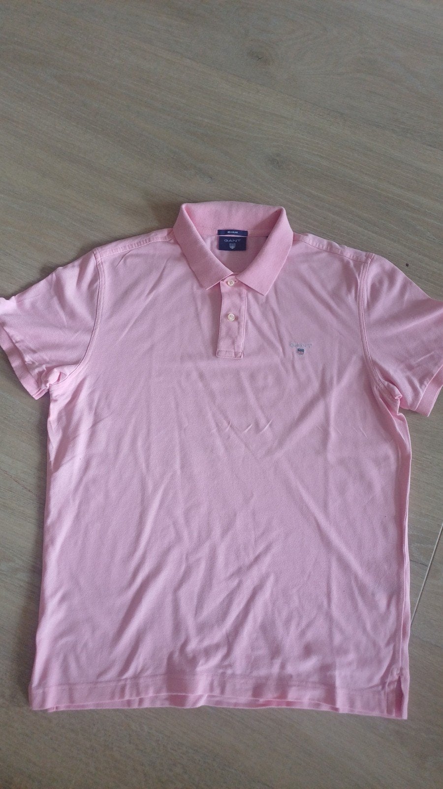 Gant heren polo maat M roze, Maat 48/50 (M), Ophalen of Verzenden, Zo goed als nieuw, Roze