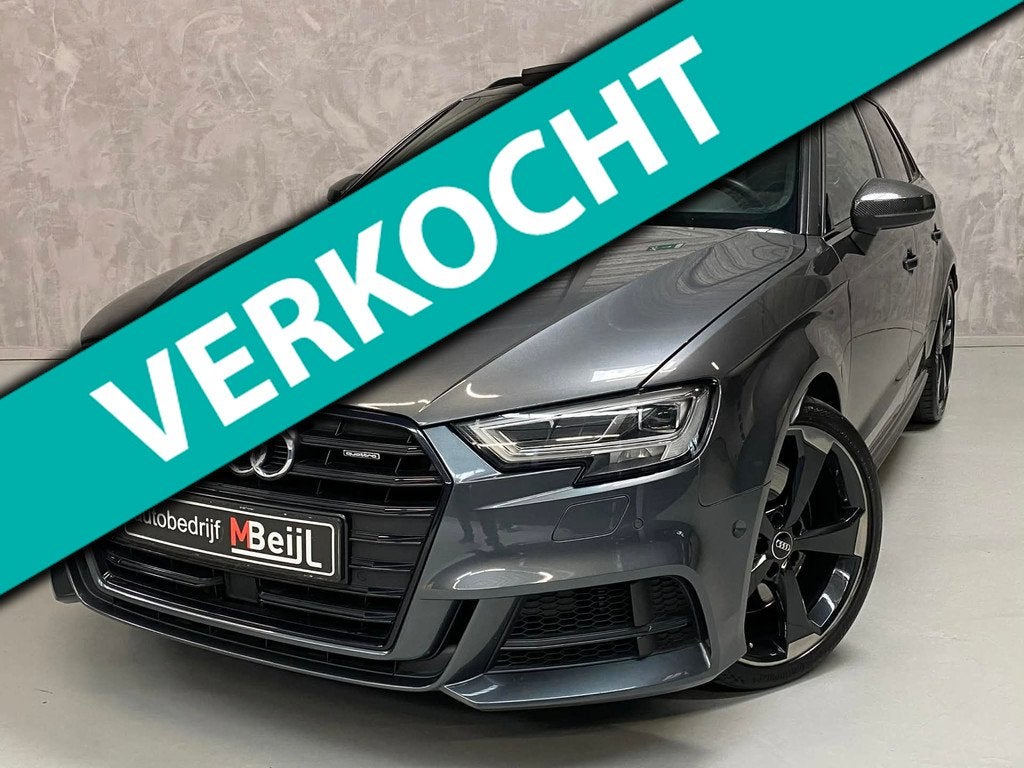 Audi A3 Sportback 2.0 TFSI S3 quattro Pro Line Plus /Pano /B, Auto's, Automaat, 15 km/l, Euro 6, 4 cilinders