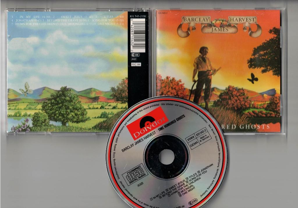 BARCLAY JAMES HARVEST CD Time Honoured Ghosts, Ophalen of Verzenden, Zo goed als nieuw