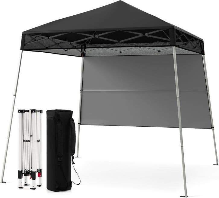 Partytent, Paviljoen, 2x2, Easy-up, Met Zijwanden, Crème, Partytent, Minder dan 4 meter, Nieuw, 2 meter of meer