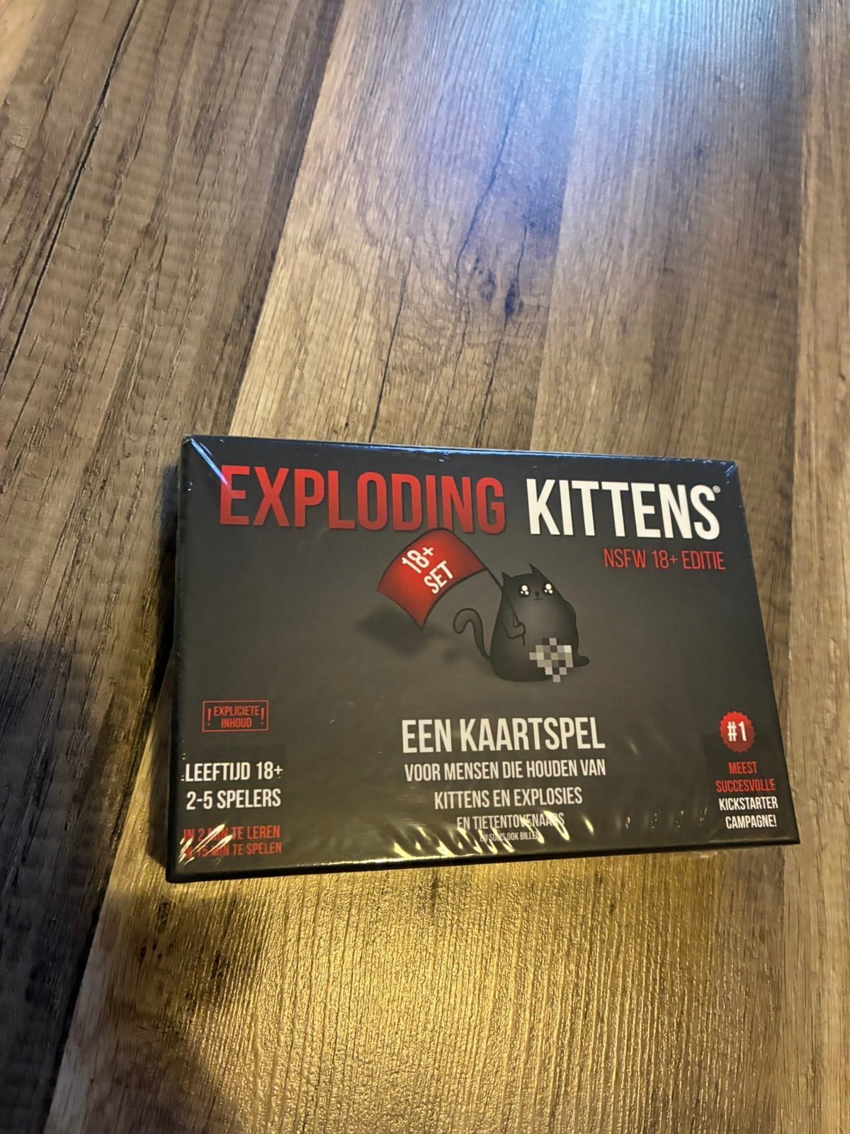 Exploding Kittens NSFW 18+ (geseald), Ophalen of Verzenden, Nieuw